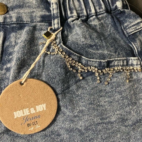 Junior Plus Denim Jean Shorts Size Medium - Picture 2 of 5